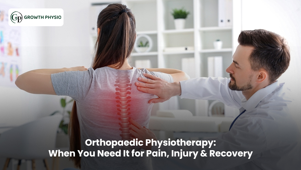 Orthopaedic physiotherapy for pain, injury and recovery